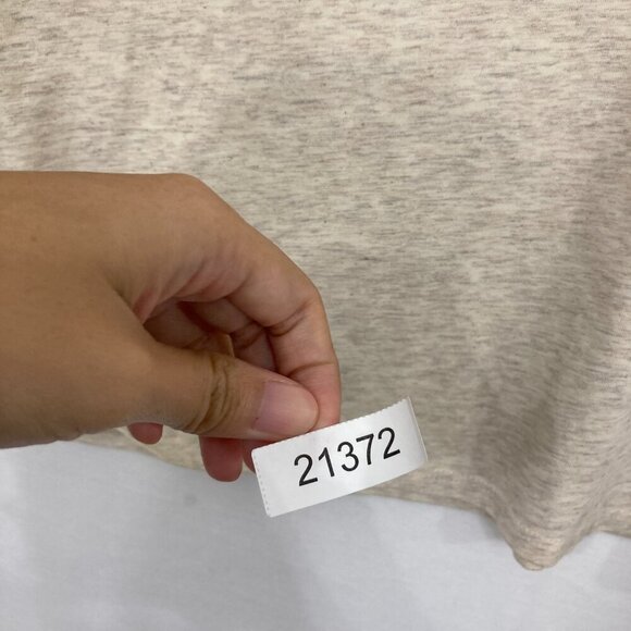 J. Jill Pure Jill size XL Relaxed Pima Cotton Turtle Neck Stretch Top Neutral - Picture 9 of 9